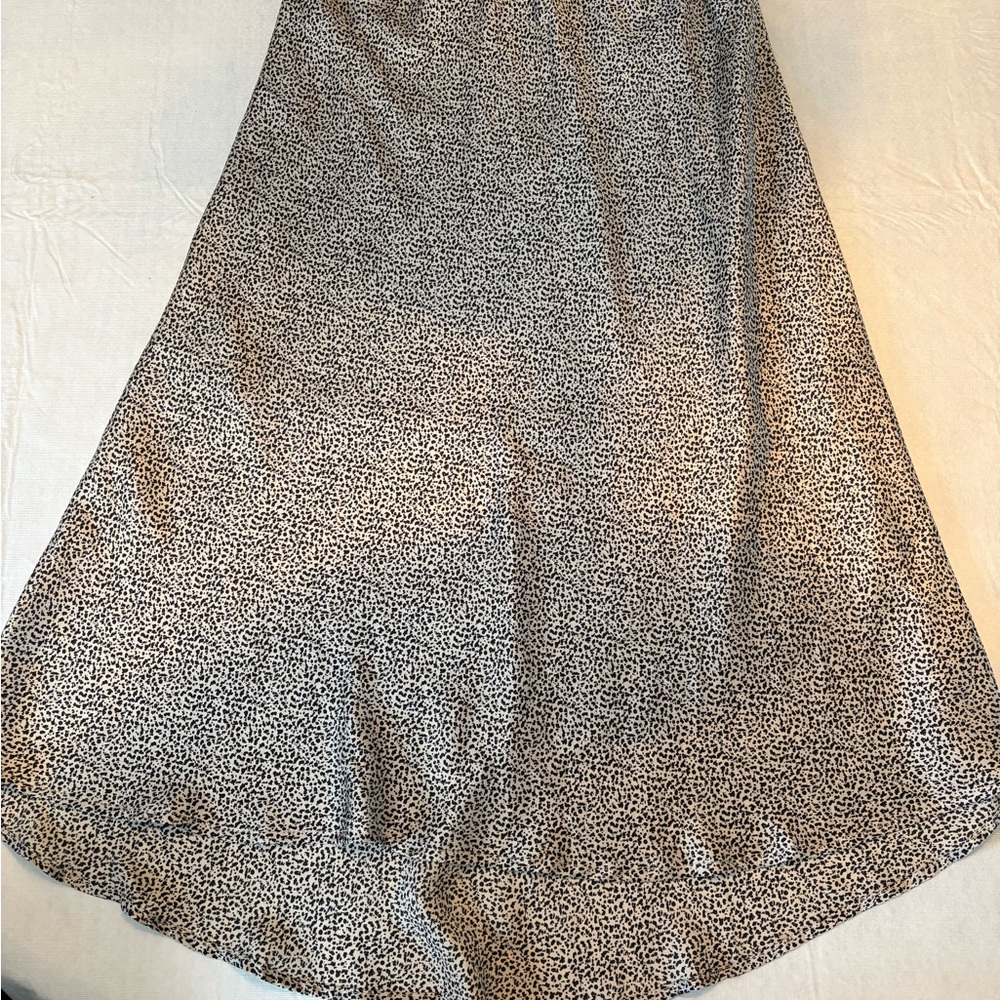 Leopard Print Maxi Skirt